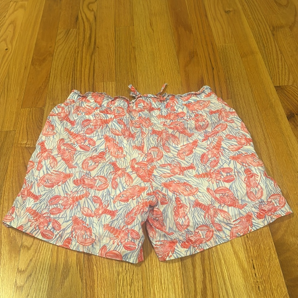 Talbots Pull On Lobster Lined Drawstring Shorts - image 3
